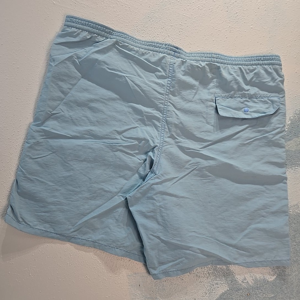 VTG Patagonia Men L Baggies Shorts Blue‎ 7" Inseam Swim Trunks Mesh Liner USA - Picture 8 of 10